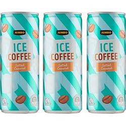 Foto van Jumbo ijskoffie salted caramel 3 x 250ml