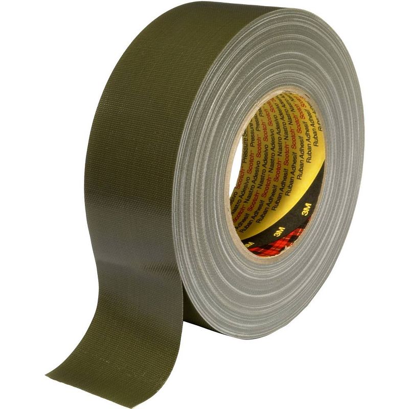 Foto van 3m 389o50 textieltape scotch groen (l x b) 50 m x 50 mm 1 stuk(s)