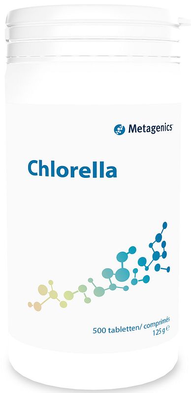 Foto van Metagenics chlorella tabletten