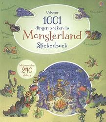 Foto van 1001 dingen zoeken in monsterland - stickerboek - paperback (9781409593911)