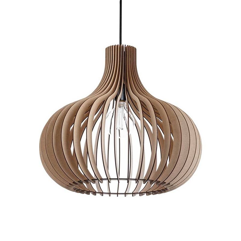 Foto van Blij design hanglamp seattle ø 50 cm naturel