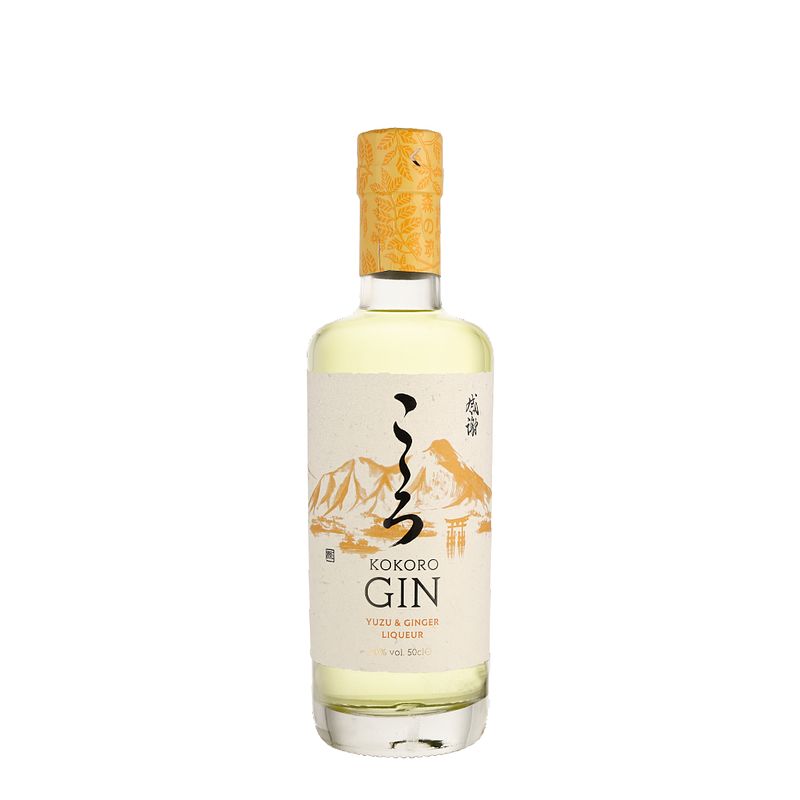 Foto van Kokoro gin yuzu & ginger 50cl