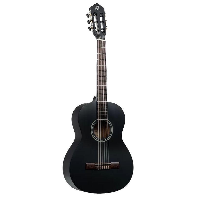 Foto van Ortega student series rst5m-3/4bk 3/4-size guitar black klassieke gitaar 3/4-model