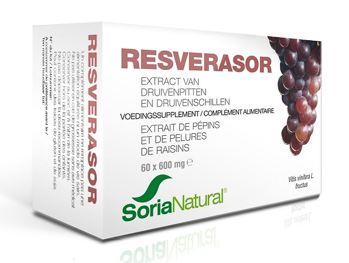 Foto van Soria natural resverasor ultra opc-mix tabletten 60st