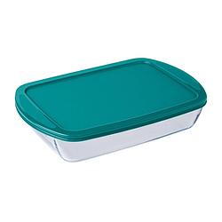 Foto van Pyrex ovenschaal met deksel cook & store - 17 x 10 x 6 cm - 400 ml