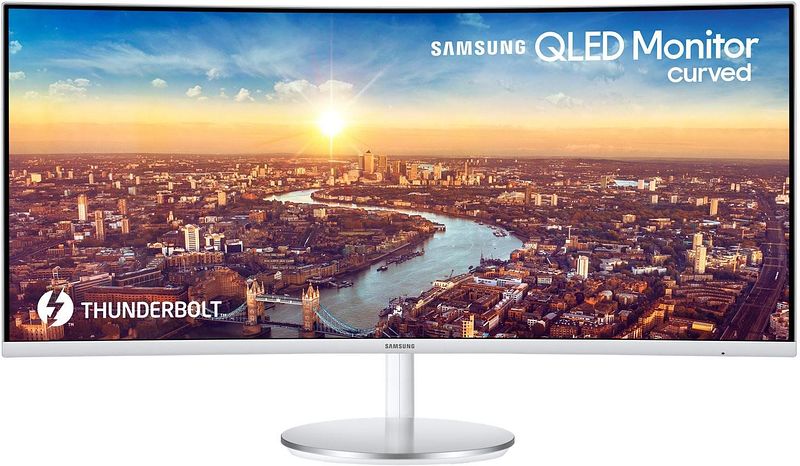 Foto van Samsung lc34j791wtpxen monitor