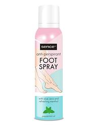 Foto van Sencebeauty anti-transpirant voetenspray - pepermunt olie