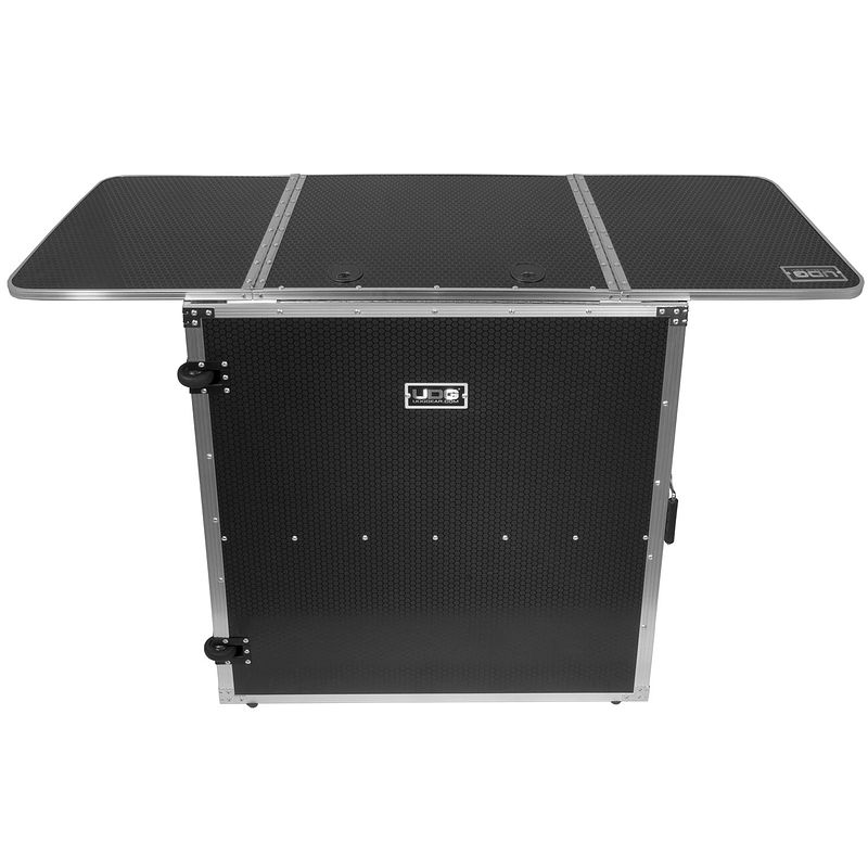 Foto van Udg ultimate fold out dj table silver mk2 plus