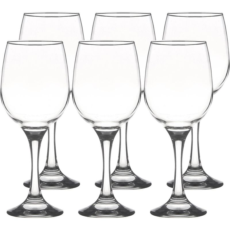 Foto van Glasmark wijnglazen - 12x - beaujolais - 250 ml - glas - wijnglazen