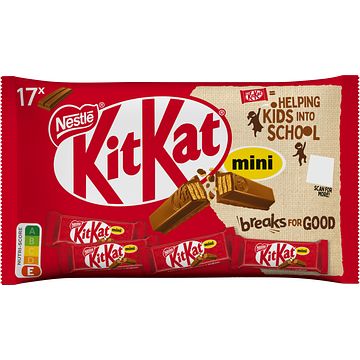Foto van Kitkat mini melk chocolade uitdeelzak bij jumbo