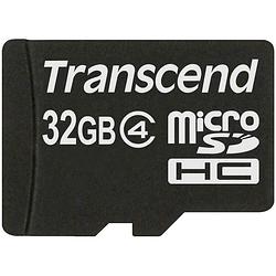 Foto van Transcend standard microsdhc-kaart 32 gb class 4