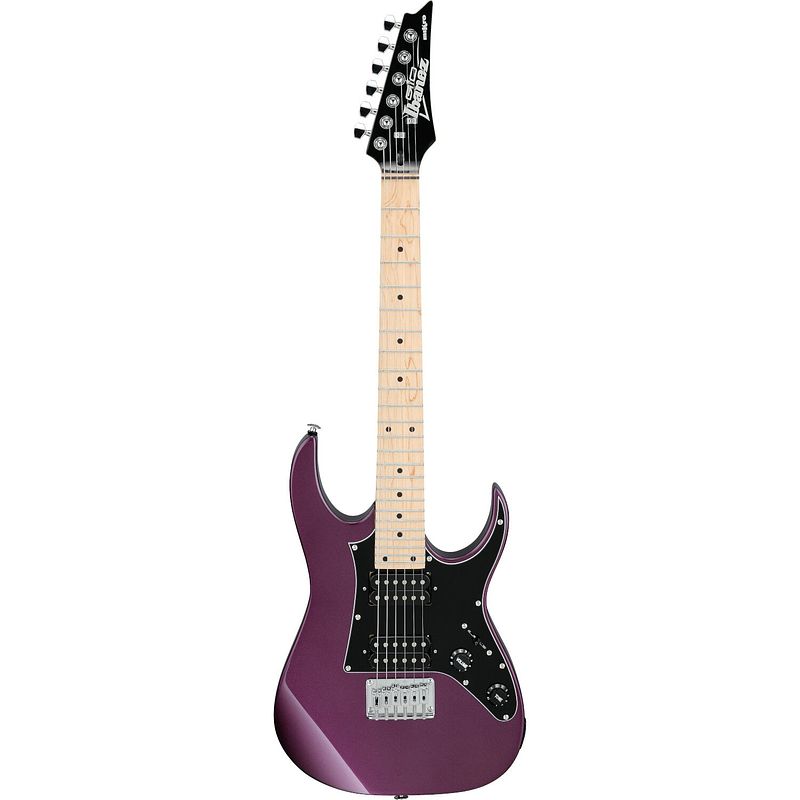 Foto van Ibanez grgm21m mikro metallic purple 3/4 elektrische gitaar