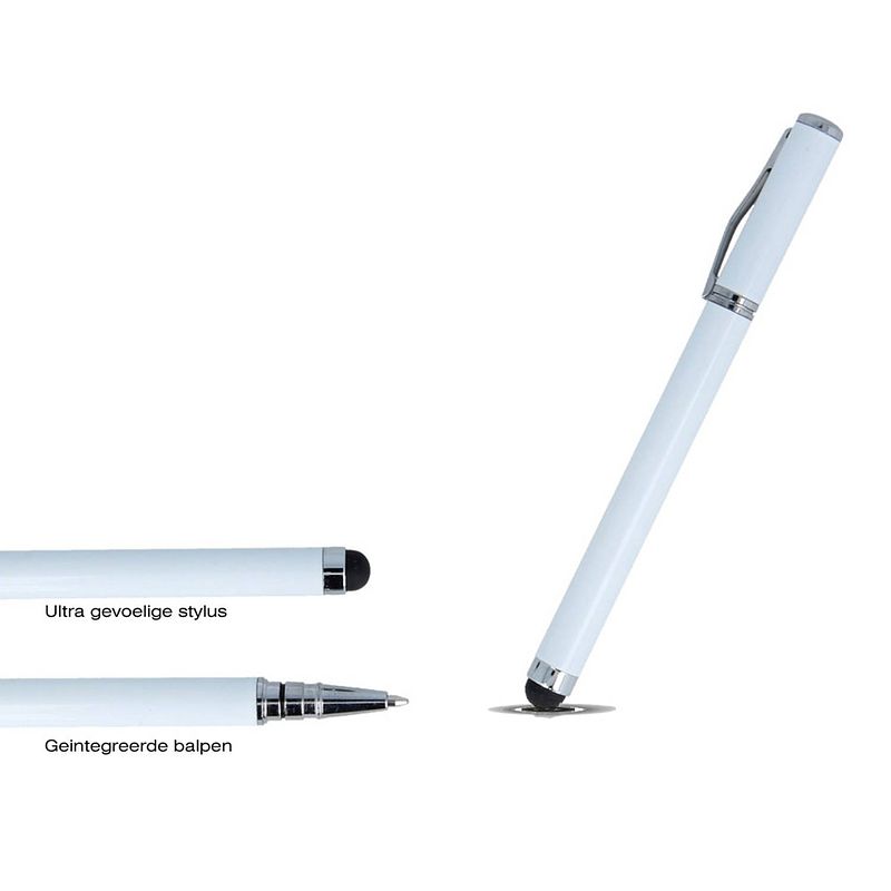 Foto van Stylus pen wit voor ipad galaxy samsung tablet