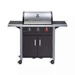 Foto van Enders chicago 3 r turbo gas barbecue - 3 + 1 turbo-zone brander - turbo-zone - rvs - piëzo-ontsteking - 37,5 kg - gas