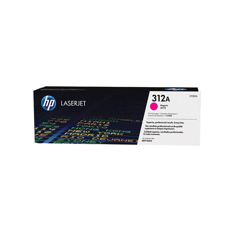 Foto van Hp 312a magenta toner