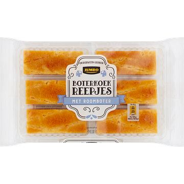 Foto van Jumbo boterkoek reepjes 270g