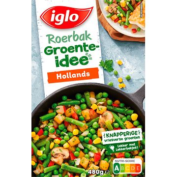 Foto van Iglo roerbak groenteidee hollands 480g bij jumbo