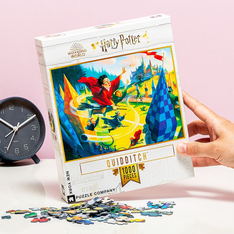 Foto van Harry potter 1000 stukjes puzzel - quidditch