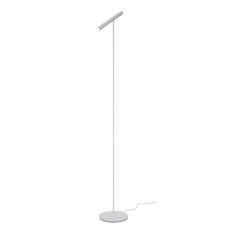 Foto van Lamponline vloerlamp harper h 140 cm sensor dimmer wit