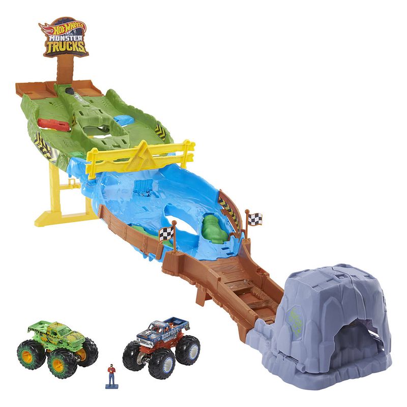 Foto van Hot wheels - - monster trucks tournament of titans racebaan