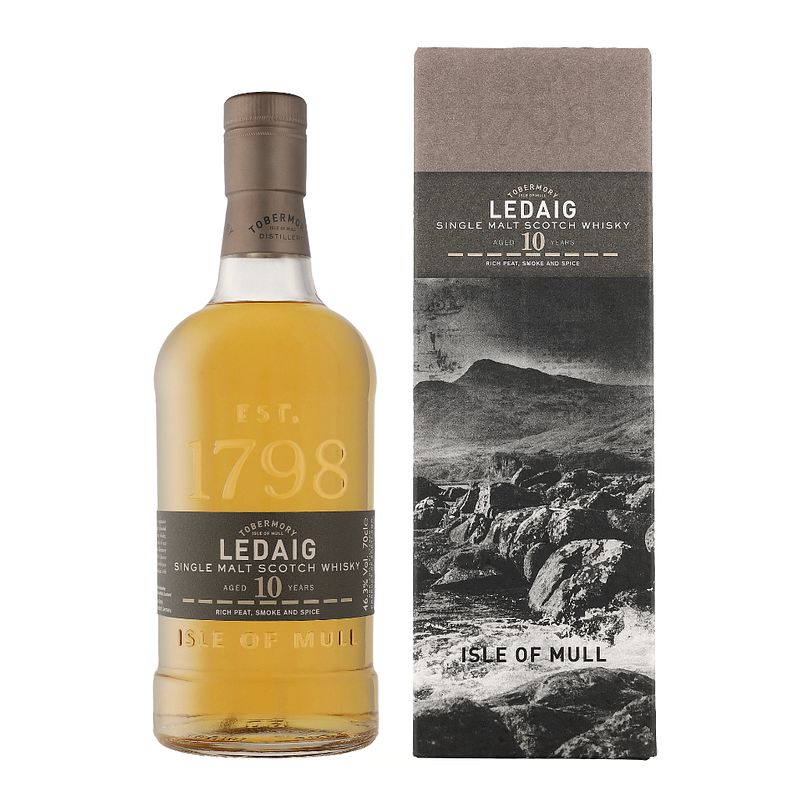 Foto van Ledaig 10 years 70cl whisky