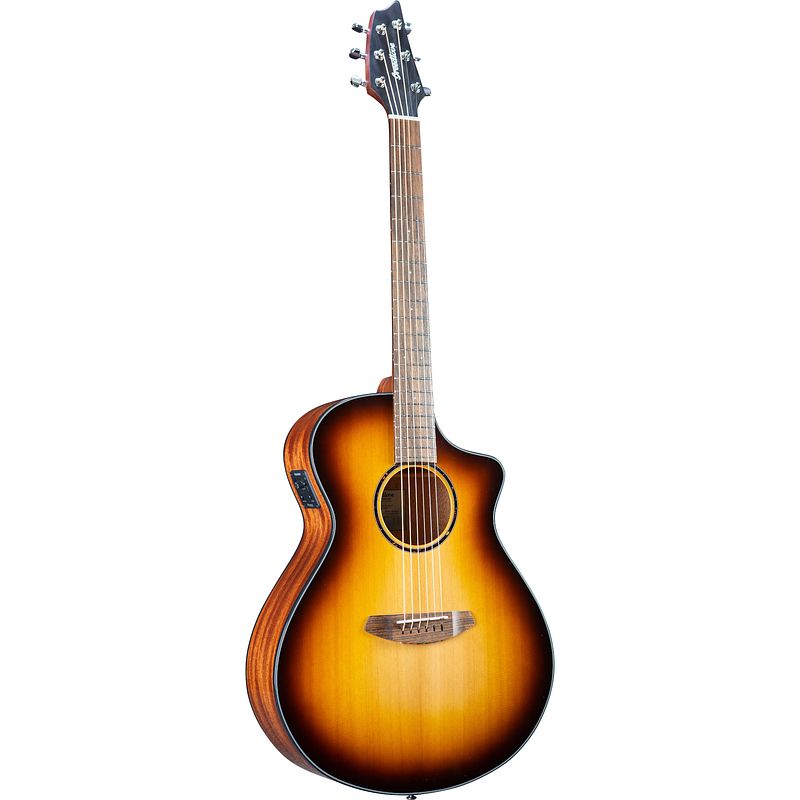 Foto van Breedlove discovery s concert cedar ce edgeburst elektrisch-akoestische gitaar