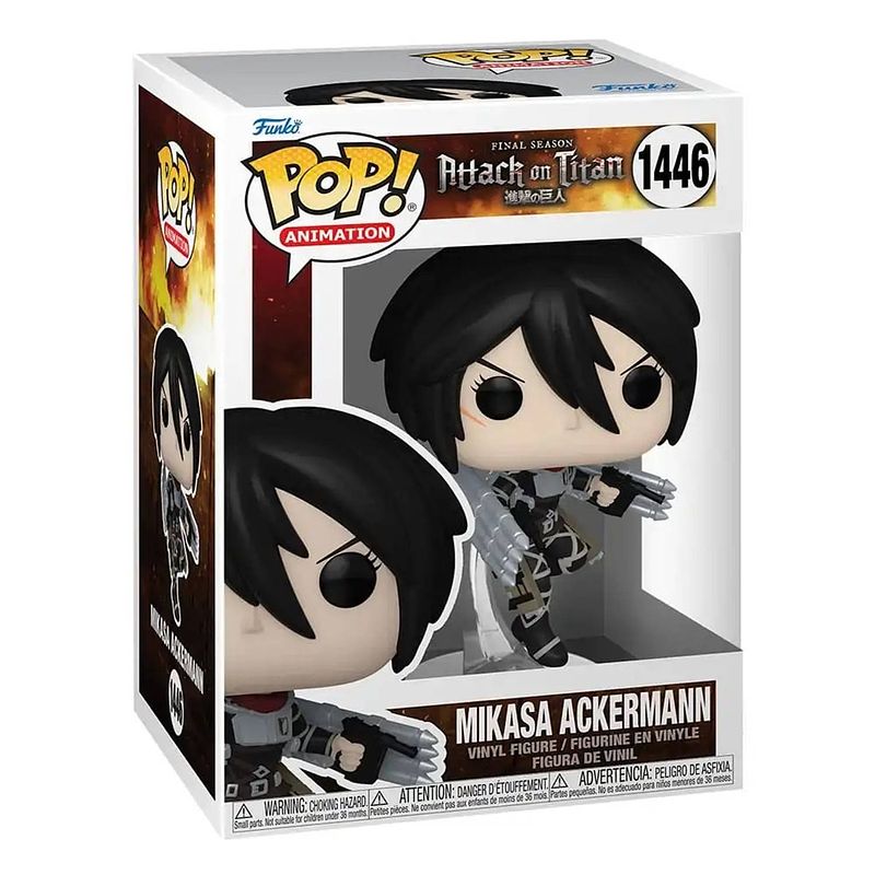 Foto van Pop animation: attack on titan - mikasa ackermann - funko pop #1446