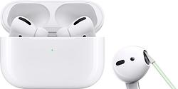 Foto van Apple airpods pro met magsafe draadloze oplaadcase + keybudz aircare cleaning kit