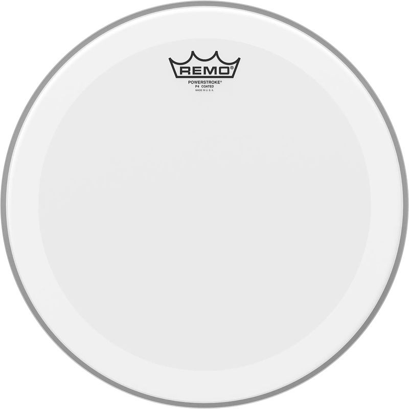 Foto van Remo p4-0113-bp powerstroke p4 coated 13 inch snare/tomvel