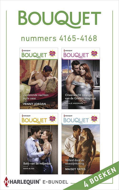 Foto van Bouquet e-bundel nummers 4165 - 4168 - maisey yates - ebook (9789402546507)