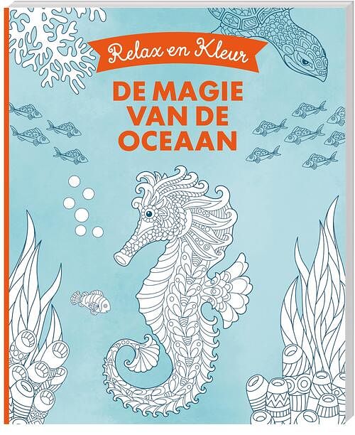 Foto van Kleuboeken relax en kleur - de magie van de oceaan - interstat - paperback (9789464324679)