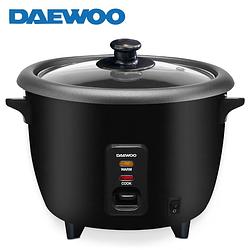 Foto van Daewoo drcooker-bk rijstkoker - 400 watt - 1 liter - zwart