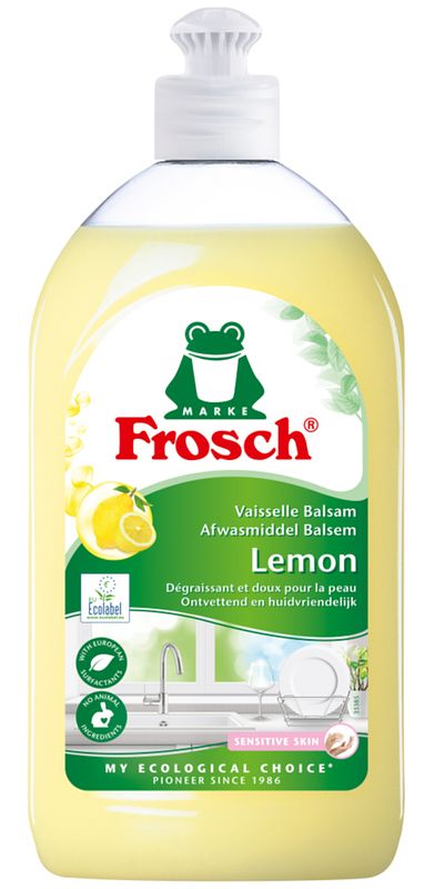 Foto van Frosch afwasmiddel balsem lemon