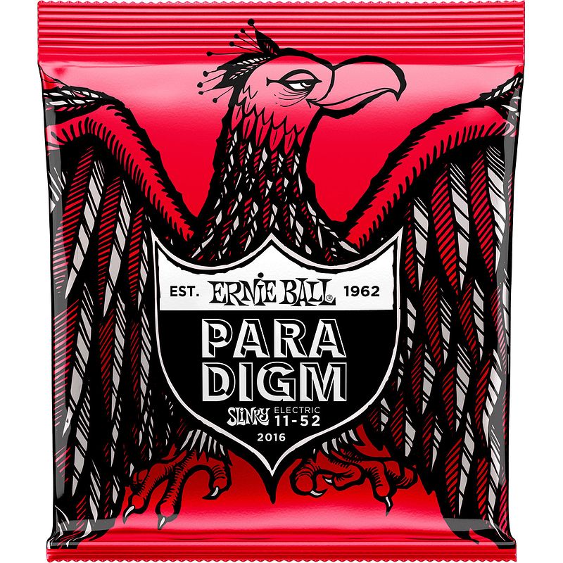 Foto van Ernie ball 2016 paradigm burly slinky 011-052 snarenset voor elektrische gitaar