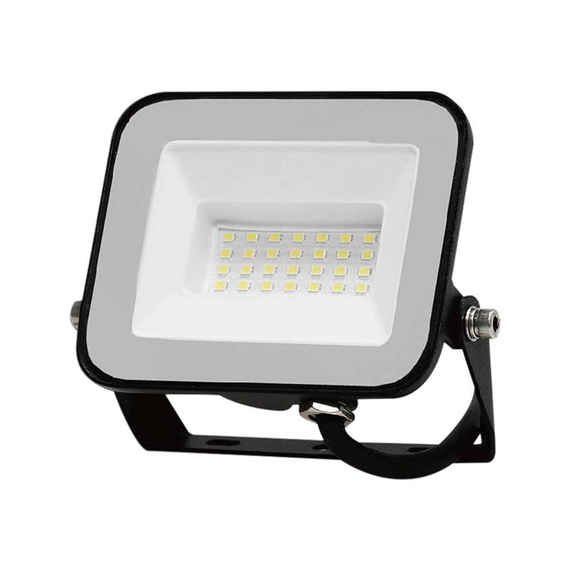 Foto van V-tac vt-44020 zwarte led schijnwerpers - samsung - ip65 - 20w - 1620 lumen - 4000k - 5 jaar