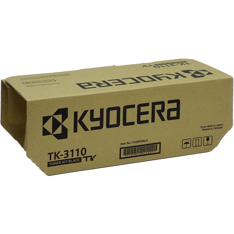 Foto van Kyocera toner tk-3110 1t02mt0nlv origineel zwart 15500 bladzijden