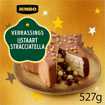 Foto van Jumbo verrassings ijstaart stracciatella 527g