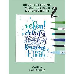 Foto van Brushlettering voor iedereen / 2 / oefenschrift