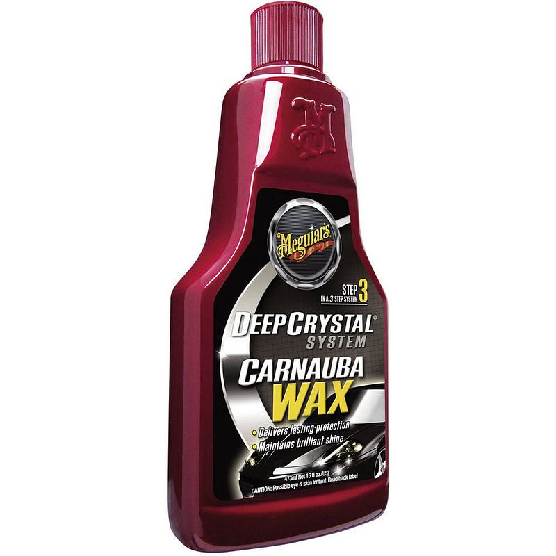 Foto van Meguiars deep crystal step 3 wax-liquid 473 ml - a2216