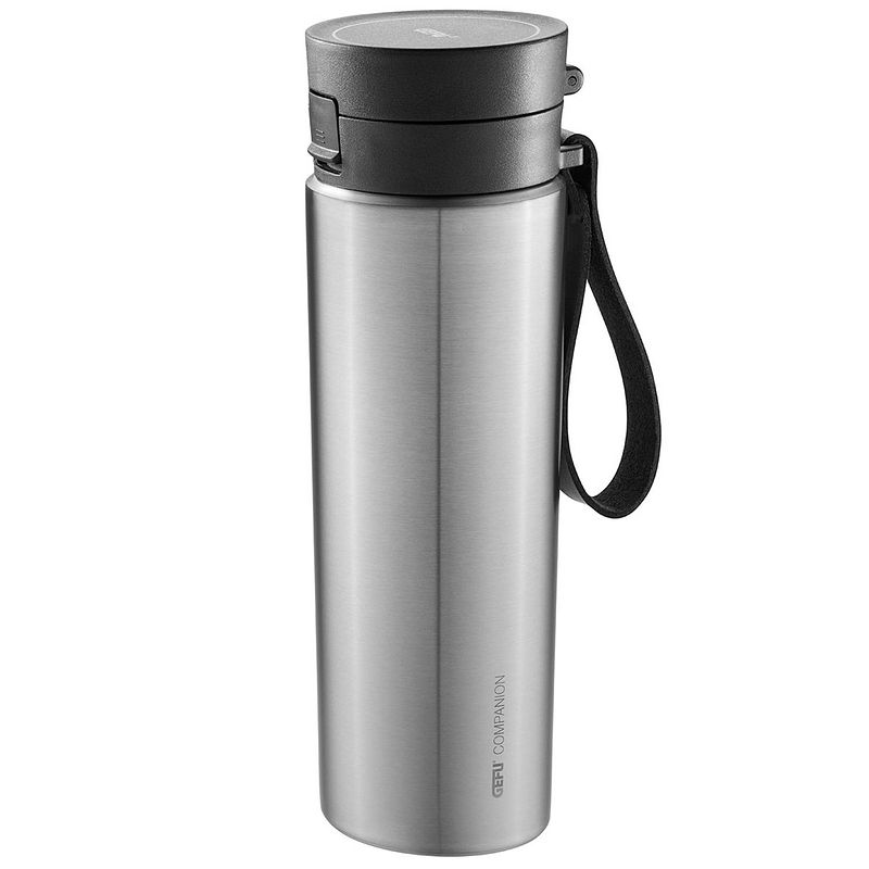 Foto van Gefu - thermos drinkfles met thee- en fruitfilter, 500 ml, rvs, 20 jaar garantie - gefu companion