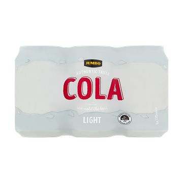 Foto van Jumbo cola light 6 x 330ml