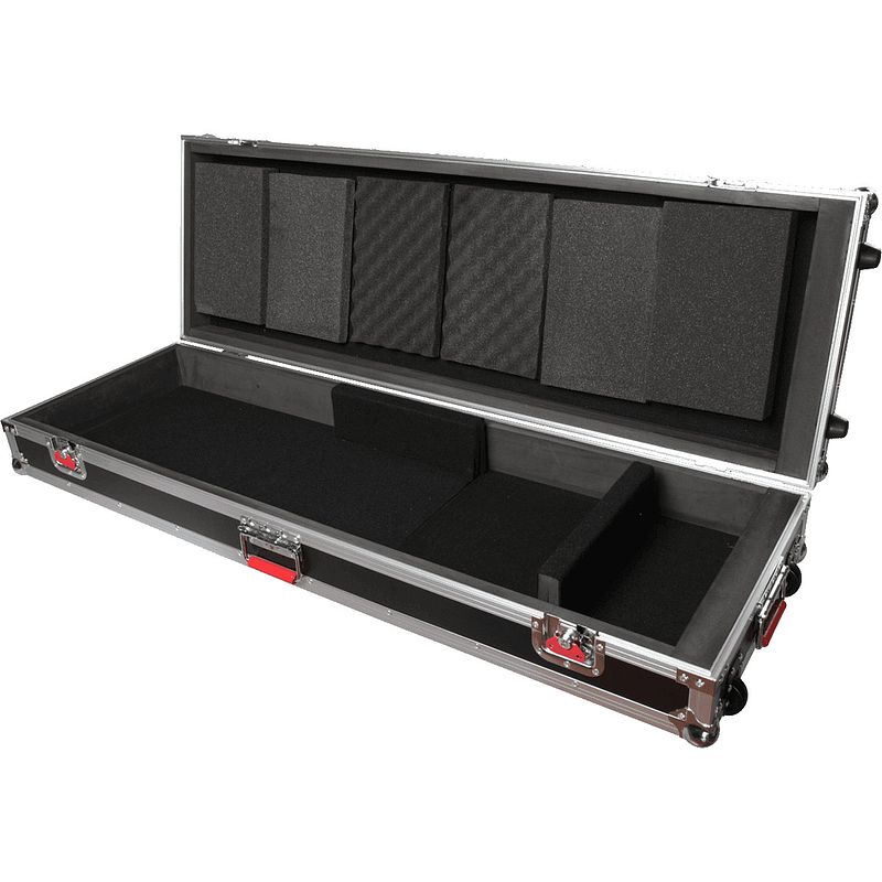 Foto van Gator cases g-tour-88v2 houten flightcase voor 88 toetsen keyboard 150x48x17 cm