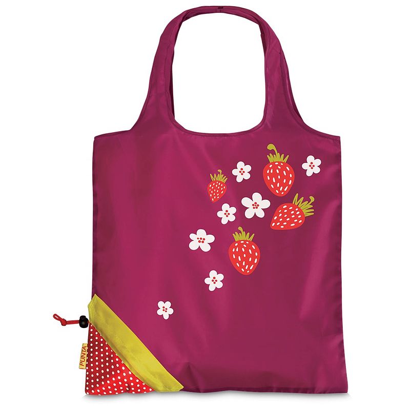 Foto van Punta shopper strawberry 3 liter rood