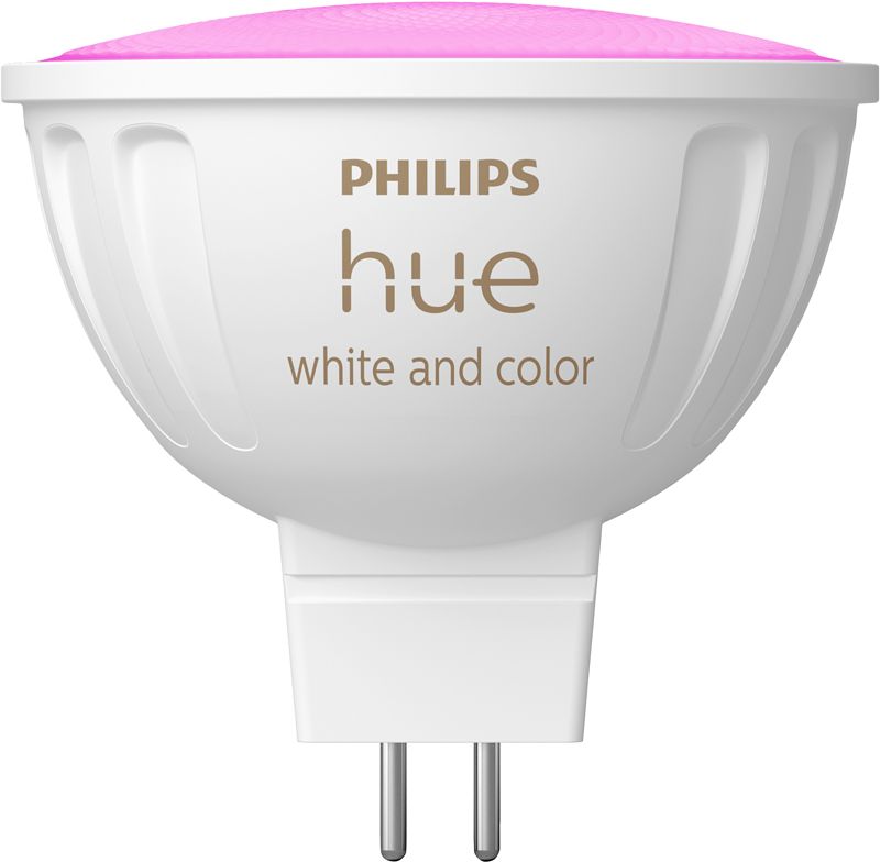 Foto van Philips hue spot white and color - mr16 - 2-pack