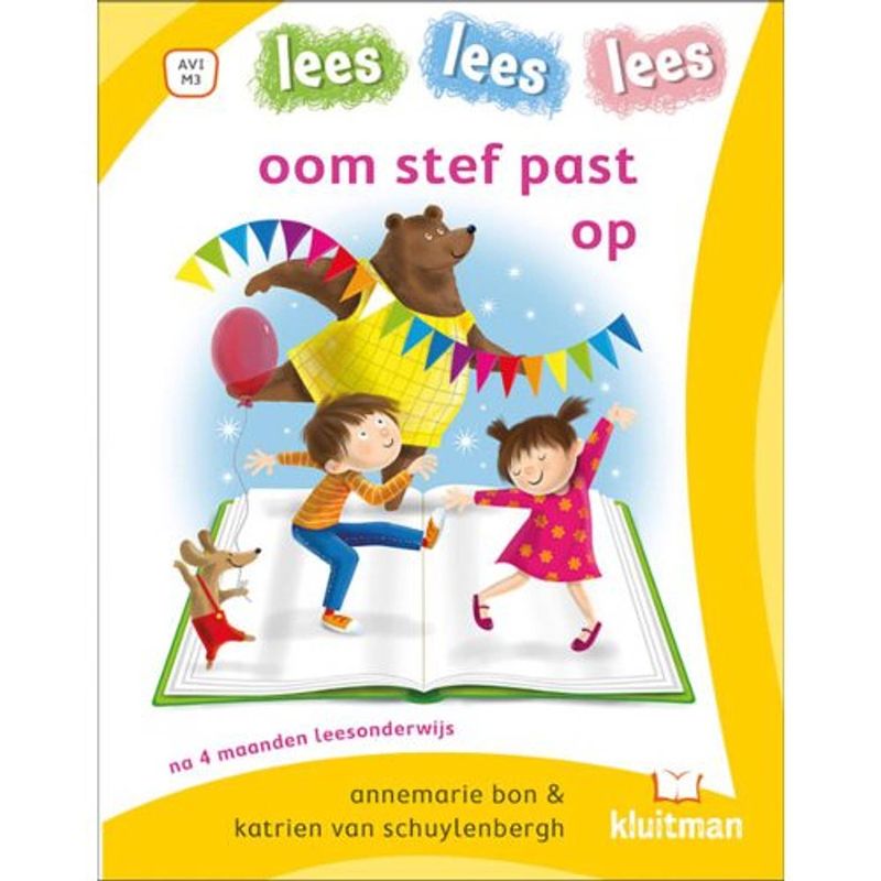 Foto van Oom stef past op - lees lees lees