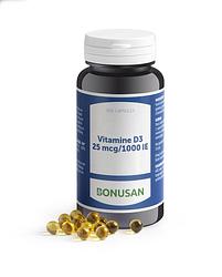 Foto van Bonusan vitamine d3 25mcg/1000 ie capsules 300st