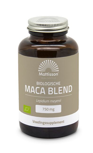 Foto van Mattisson healthstyle maca blend bio capsules