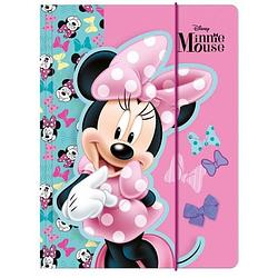 Foto van Disney elastomap minnie mouse meisjes 31,5 x 23,5 cm roze