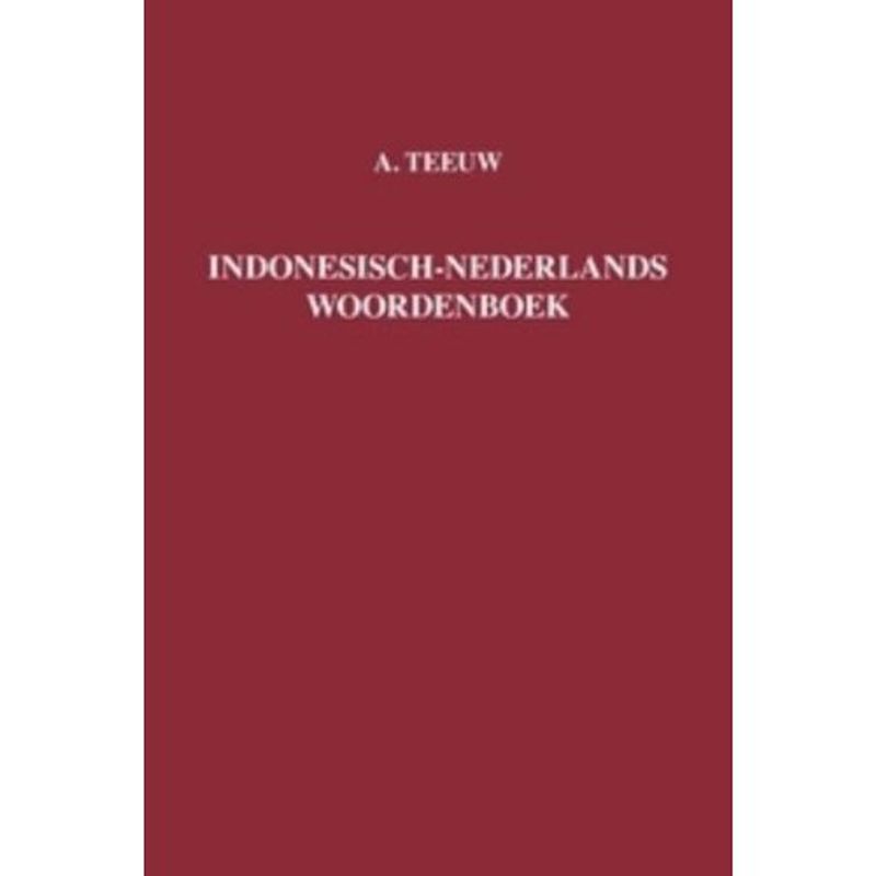 Foto van Indonesisch-nederlands woordenboek