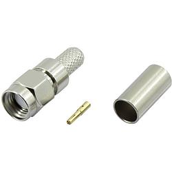 Foto van Tru components sma-jc-rg58-1 1372236 sma-reverse-connector stekker, recht 50 ω 1 stuk(s)